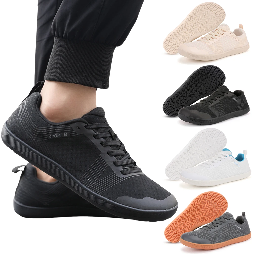 Men Shoes Trainers - Minimalist Barefoot Shoes Cross Trainer Shoes