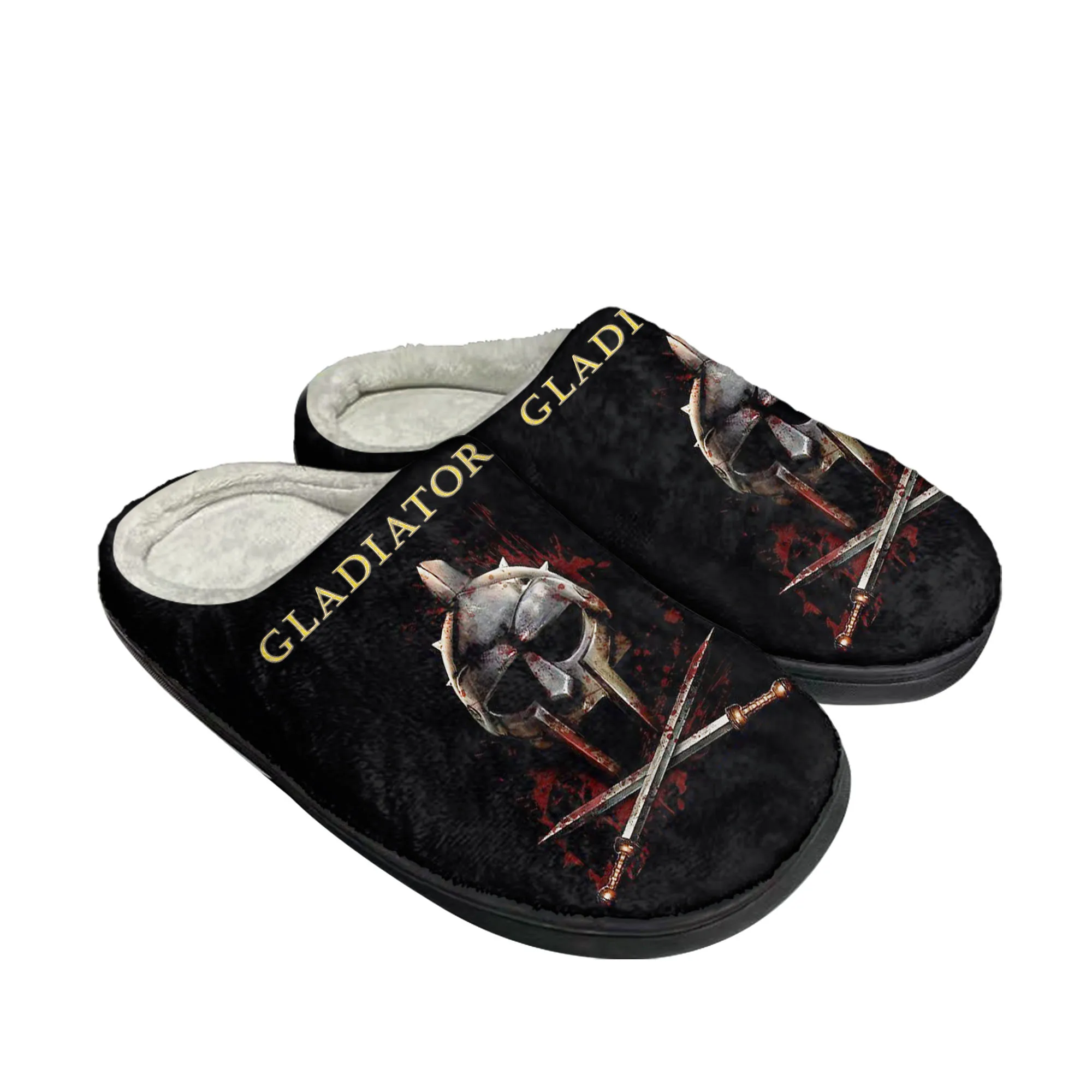Men Shoes Winter - Gladiator Home Cotton Slippers Mens Womens