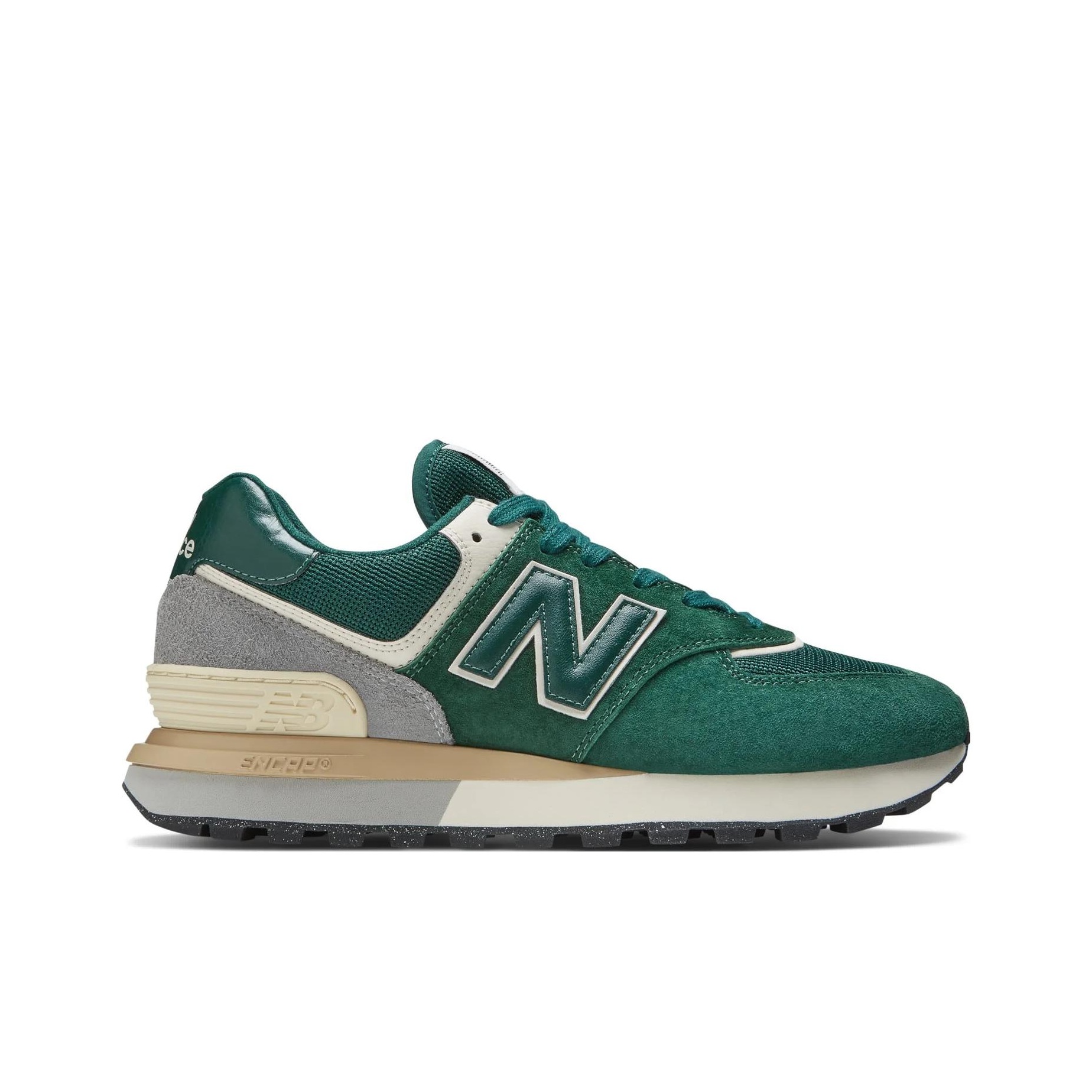 New Balance 574 Legacy Leather - Men'S Shoes Green And White 评论和价格