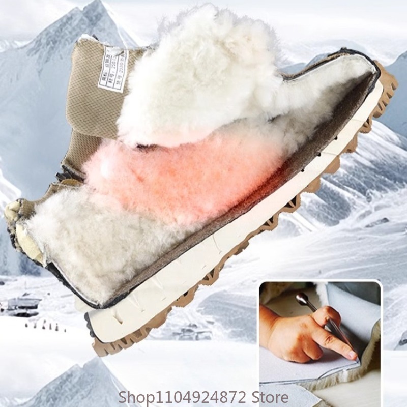 Winter Warm Wool Cotton Shoes  - Men'S Shoes Business Casual 评论和价格