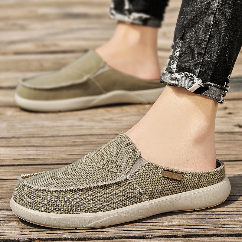 Men's Canvas Shoes For Men Sli - Men'S Shoes Comfortable Walking 评论和价格