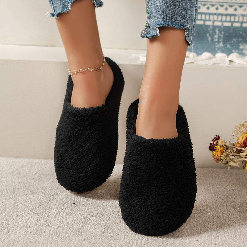 Simple solid color closed-toe  - Men Shoes Winter 评论和价格