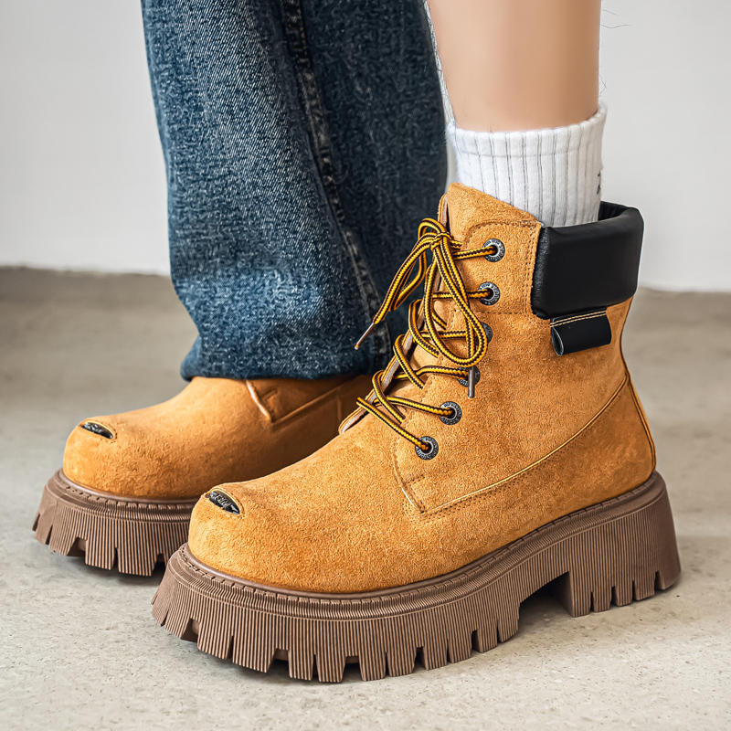 Classic High Top Boots Outdoor - Men'S Shoes Business Casual 评论和价格