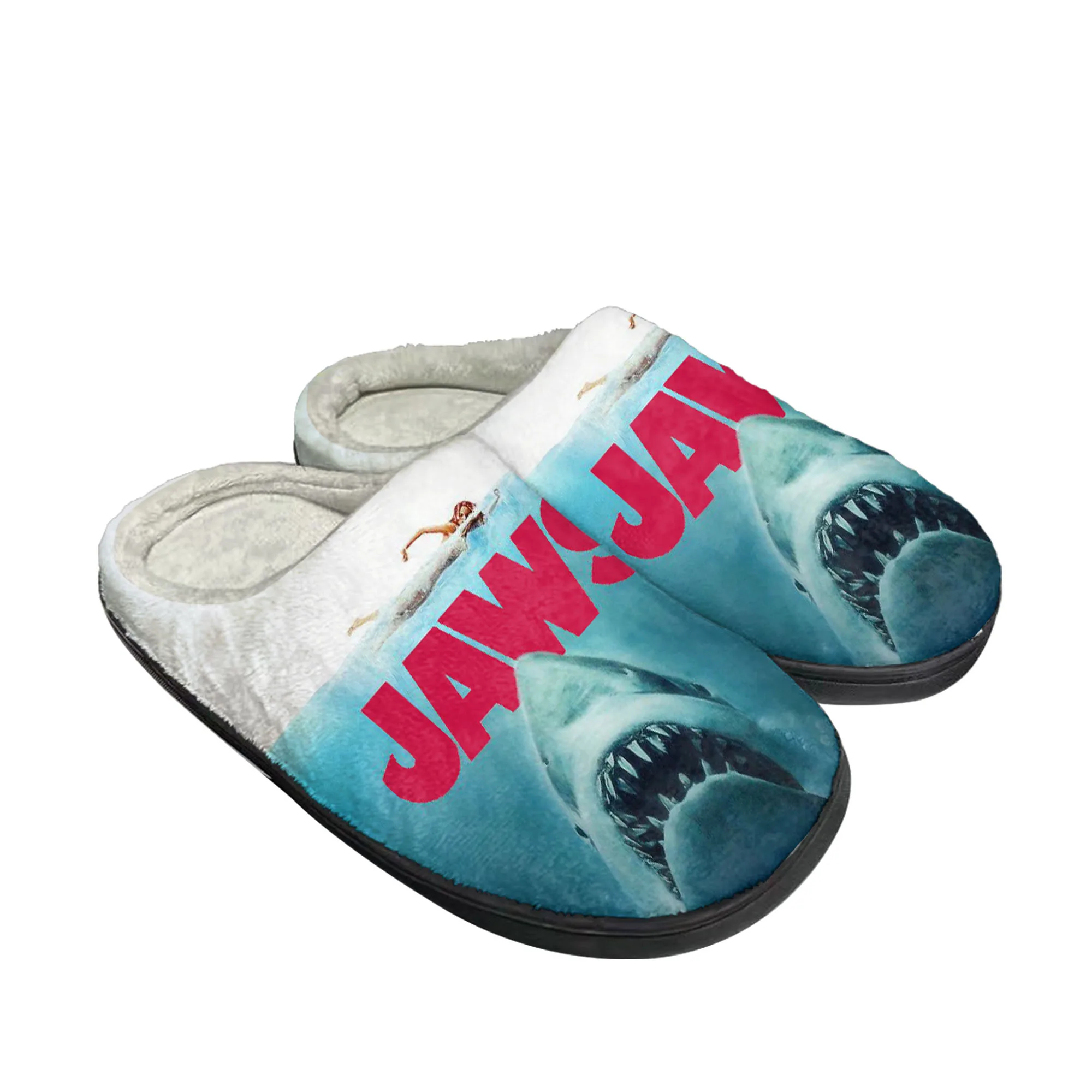 Jaws Movie Shark Home Cotton S - Men Shoes Winter 评论和价格