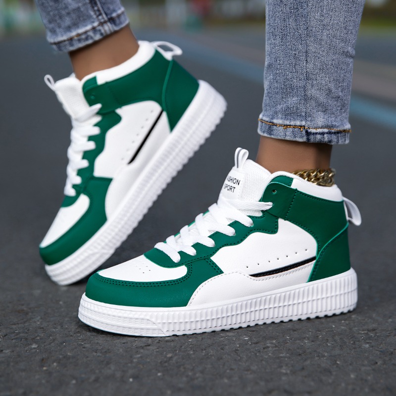 MAEDEF Women Shoes Flats Casua - Men'S Shoes Green And White 评论和价格