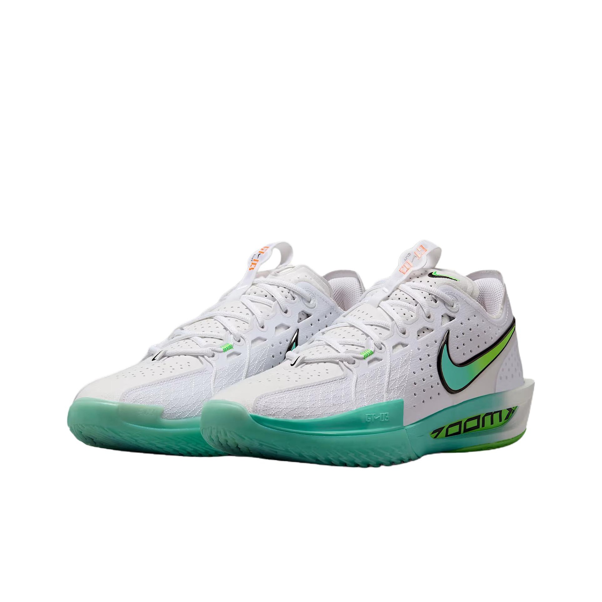 Nike G.T. Cut 3 Low top Basket - Men'S Shoes Green And White 评论和价格