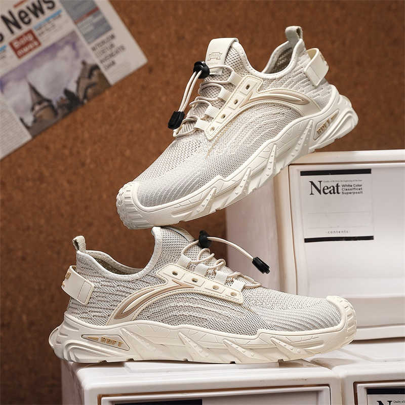 PU Leather Thick Heeled Green  - Men Shoes Trainers 评论和价格