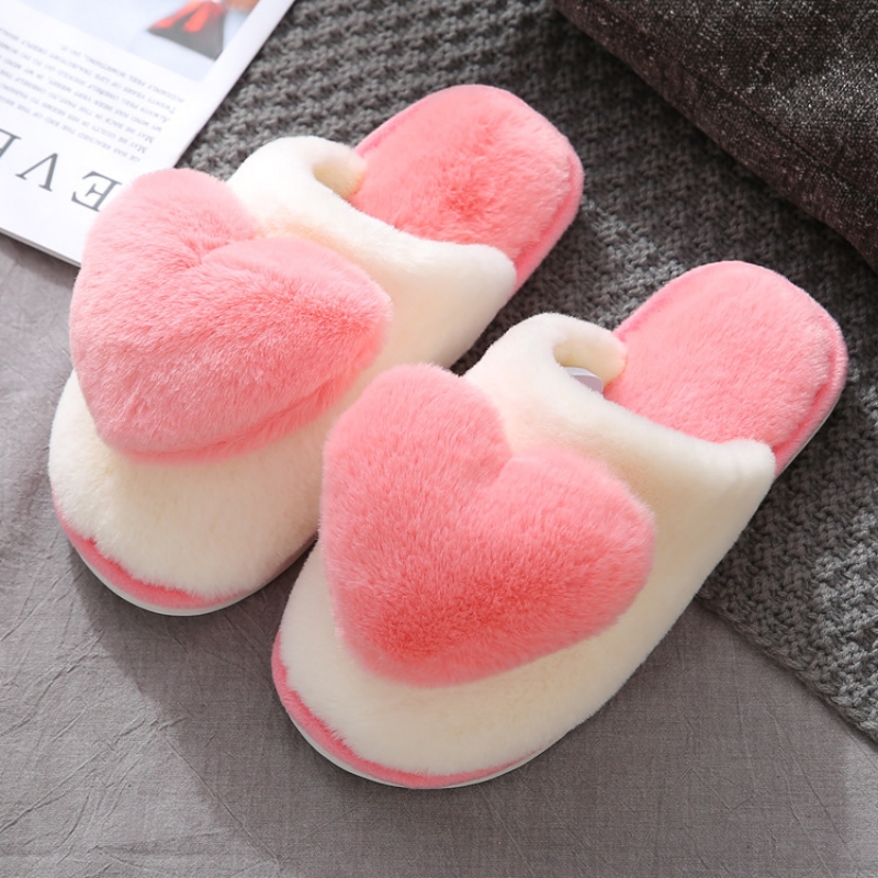 Winter Warm Heart Pattern Cott - Men Shoes Winter 评论和价格