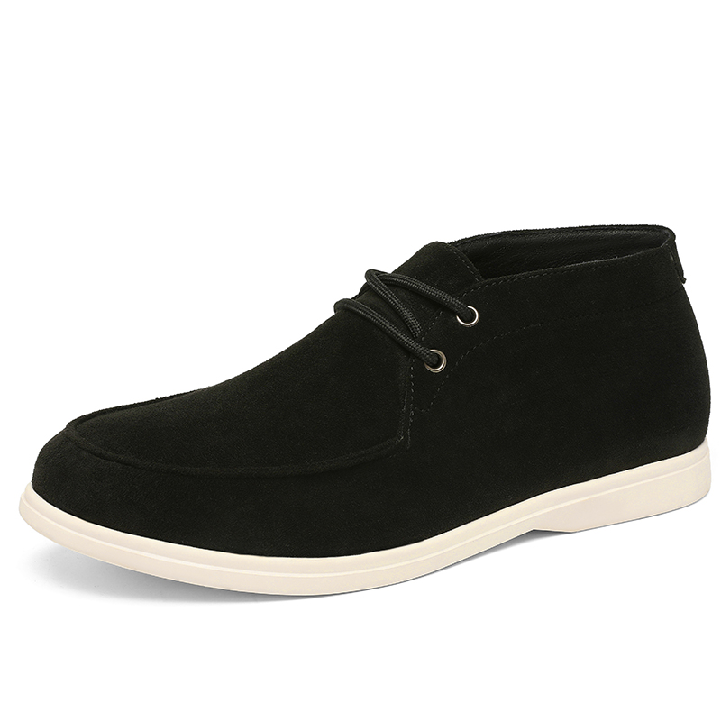 Classic British Style Suede Le - Men'S Shoes Business Casual 评论和价格
