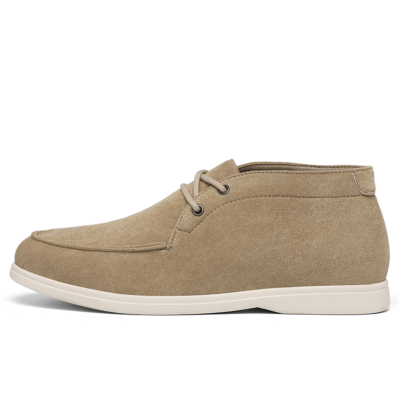 Classic British Style Suede Le - Men'S Shoes Business Casual 评论和价格